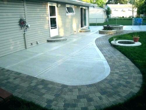 this image shows Glendale Concrete Solutions backyard patio