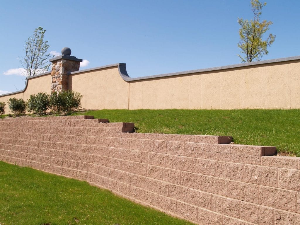 this images shows block wall concrete solution in Glendale AZ
